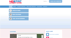 Desktop Screenshot of mdstaturgentcare.com